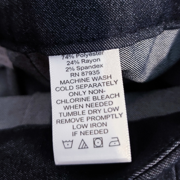 Simontonsays by George S Blue A-line Skirt Size 10 - Picture 8 of 8